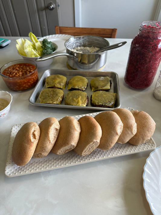 Bread, Burger Buns 6 pack